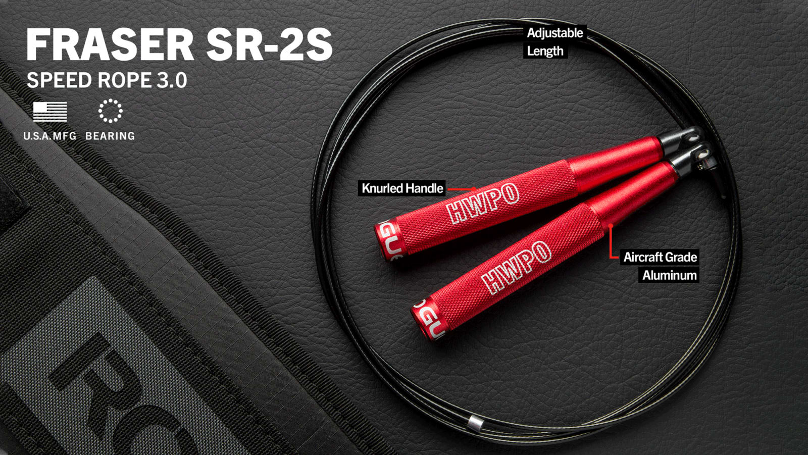 Fraser SR-2S Speed Rope 2.0 | Rogue Fitness